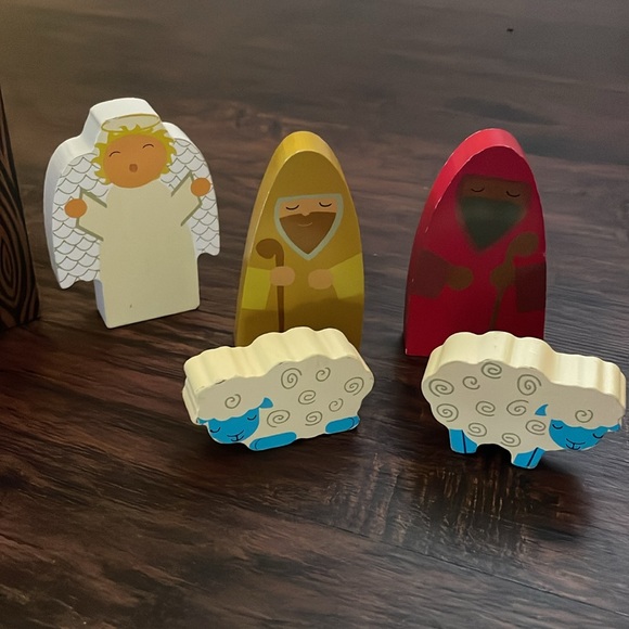 🎄Christmas Wooden Nativity Scene 14 Piece Play set for Babies/Toddlers - Picture 4 of 4